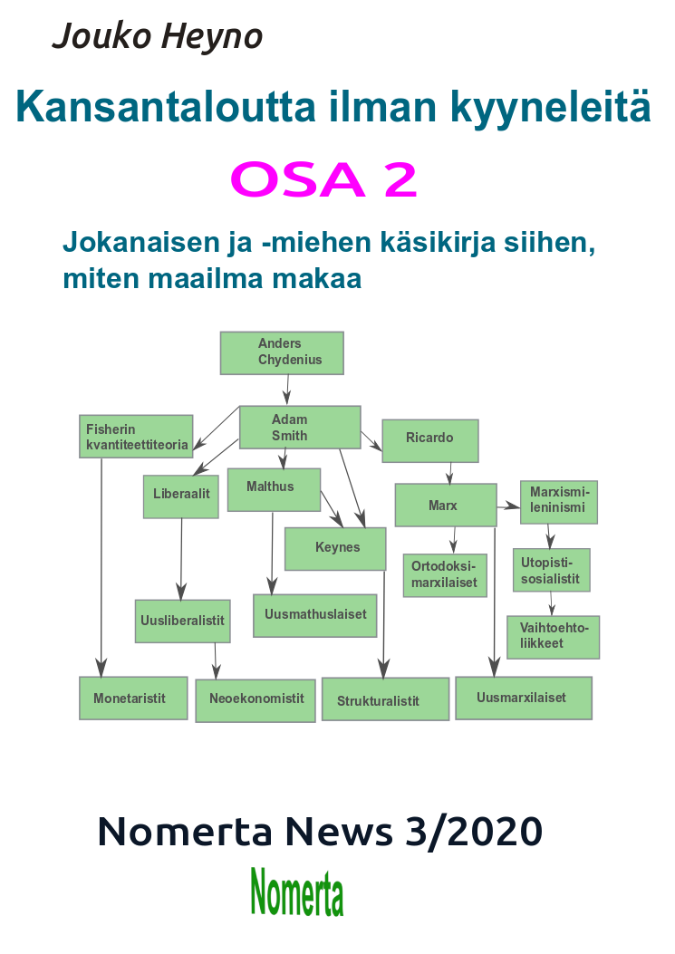 Nomerta News 2/2019 kansi: Kansantaloutta ilman kyyneleitä,osa 2
