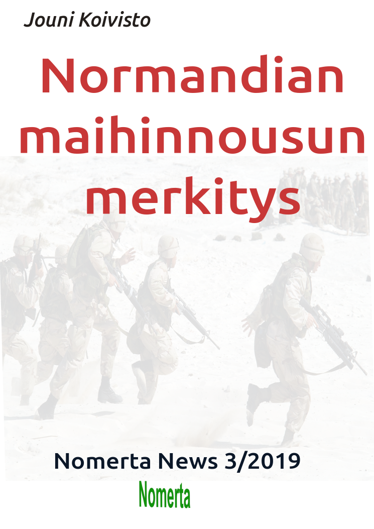Nomerta News 2/2019: Normandian maihinnousun merkitys
